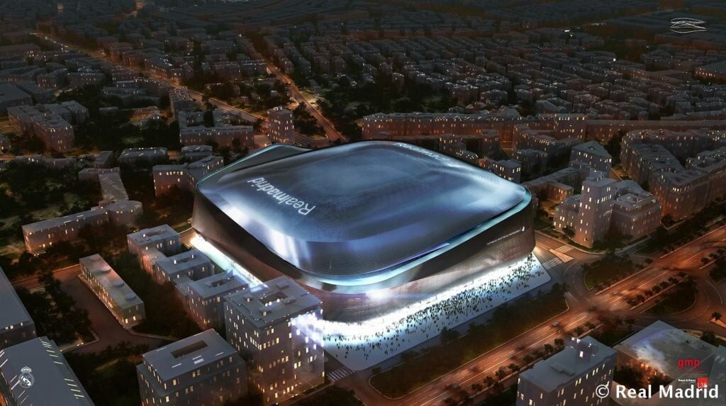 Így fog kinézni a Real Madrid stadionja a felújítás után