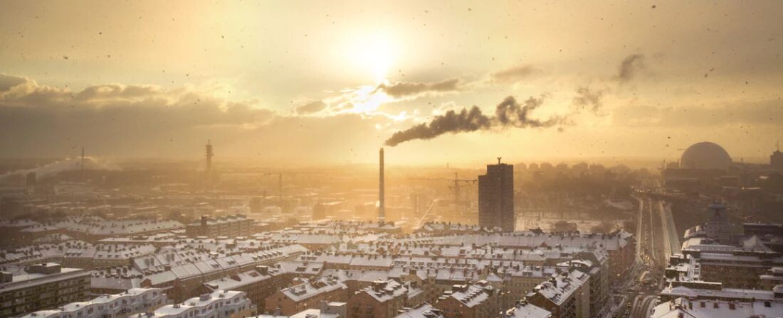 légszennyezettség város