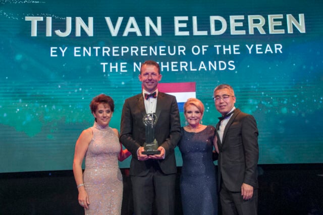 Ő kapta az Év Üzletembere díját Hollandiában (Fotó: EY)