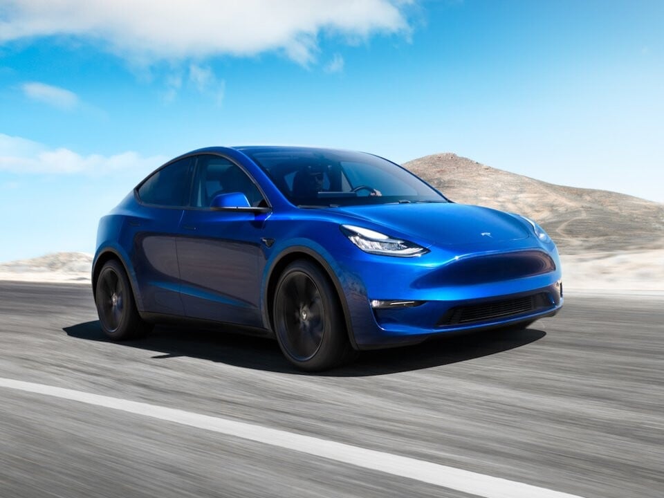 A Tesla új kocsija: a Model Y. Forrás: Tesla 
