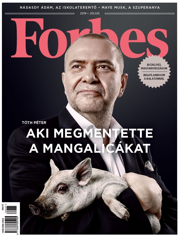 A Forbes 2019. júliusi címlapja