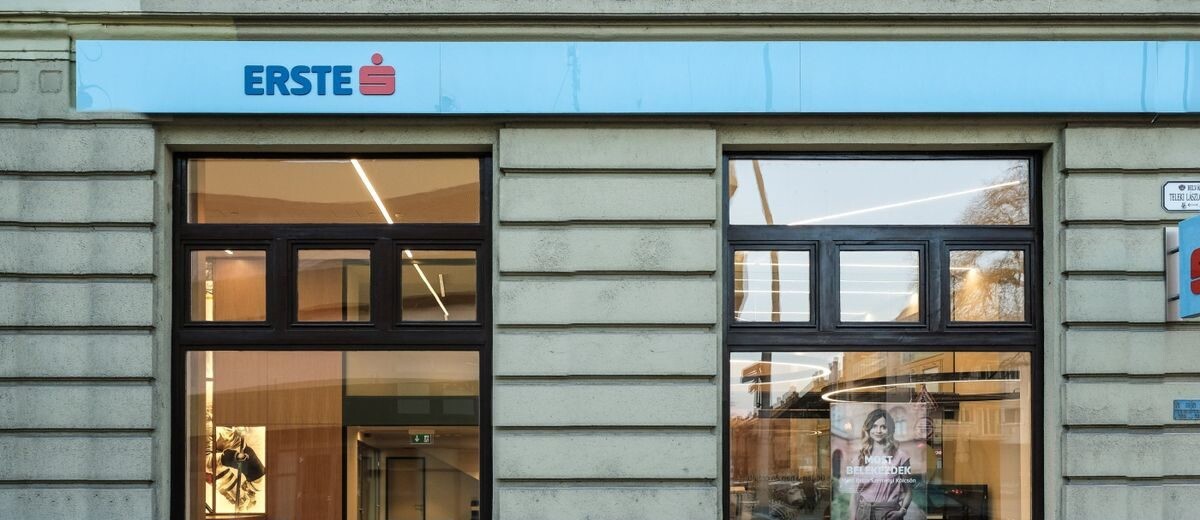 Erste bankfiók Budapest /Erste