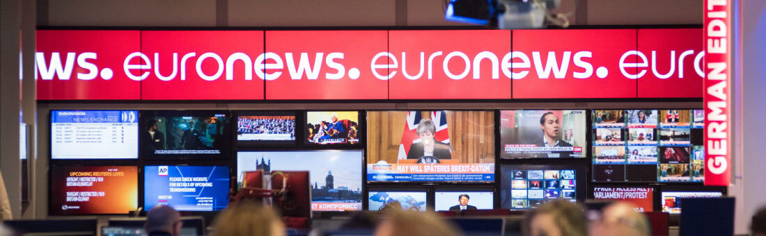 A Euronews Lyonban. Fotó: Euronews